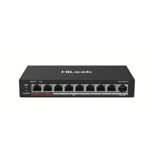 Hilook NS-0109P-60(B) 8 Port Fast Ethernet Unmanaged POE Switch By Vnix ...